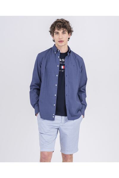 PAUL&SHARK قميص قماش Algodon