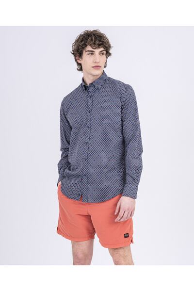 PAUL&SHARK قميص قابل للتمدد بقصة مريحة