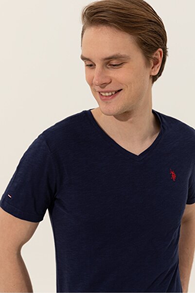 U.S. Polo Assn. Ανδρικό μπλουζάκι Navy Blue