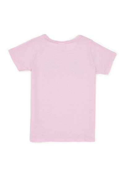 U.S. Polo Assn. Pembe Kız Çocuk T-Shirt