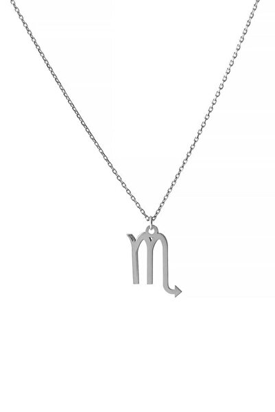 Redstone Store Akrep Burcu Gümüş Kolye