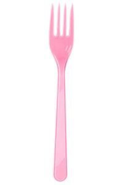 Acar Süs Fork Luxury Pink 25 Pieces 1 Pack