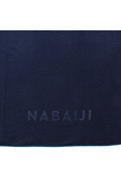 Decathlon Πετσέτα Nabaiji Microfiber - L 80 x 130- κοτλέ - Navy Blue