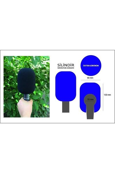 Andoer 3gen Logosuz Standart El Mikrofon Süngeri D4104