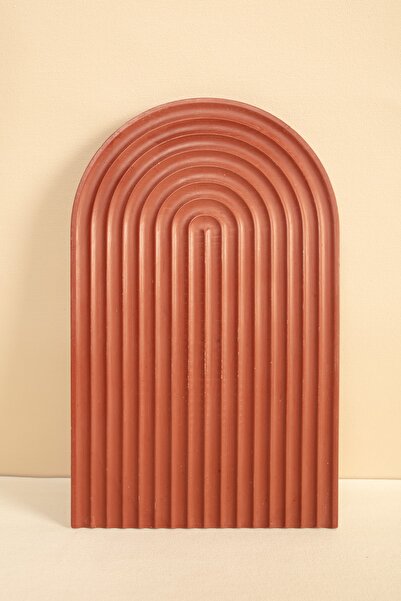 Handmeight Brown Concrete Presentation Tray / Coaster