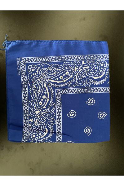 Gülerbandana by yunus güler Ethnic Pattern Bandana Saks Blue
