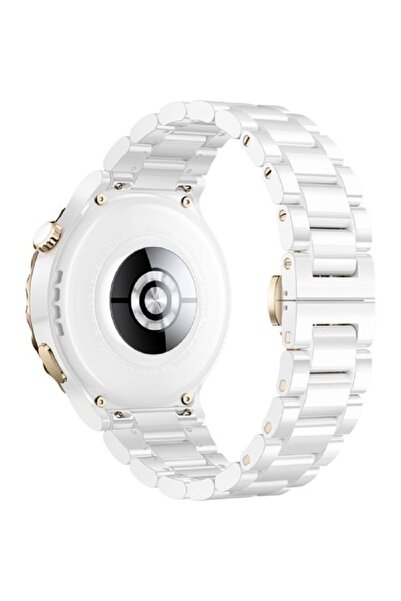Huawei Huaweı Watch Gt3 Pro 43mm (SERAMİK KASA - BEYAZ SERAMİK KAYIŞ)
