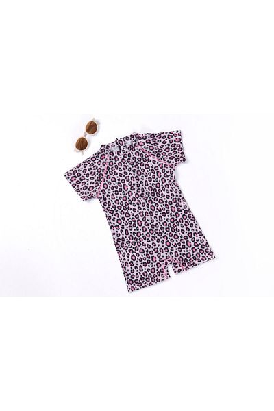Emayo Baby Swimsuit Romper with UV Protector Leo