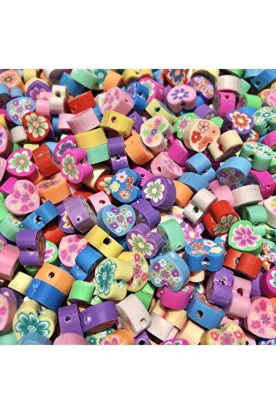 Yumuşakkeçe Fimo perle 50 komada