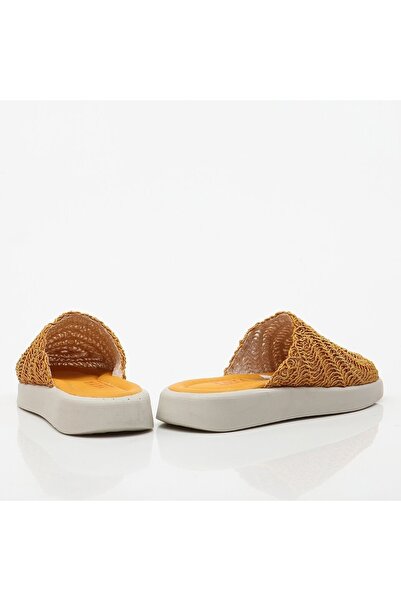 Yaya by Hotiç Mustard Women's Slippers