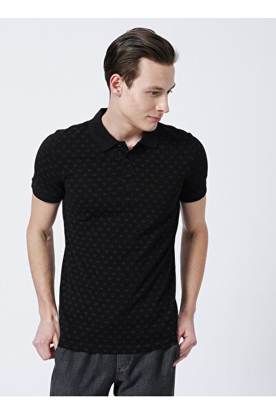 Lee Cooper Ανδρικό μαύρο T-shirt