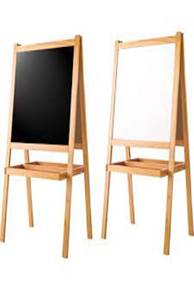 HİRA SANATSAL ÜRÜNLER Yazı Tahtası Çocuklar Için Yazı Tahtası Çift Taraflı