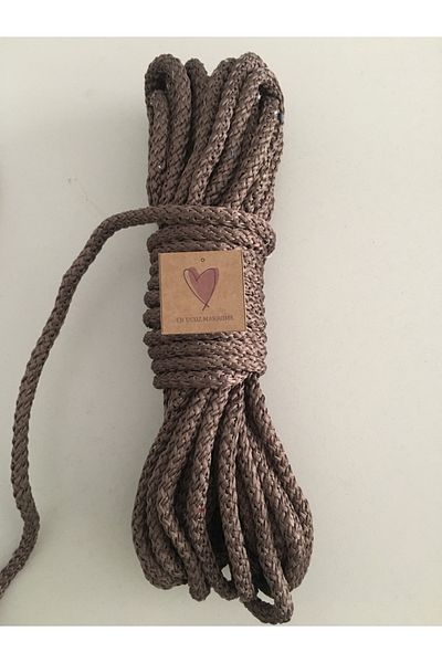 Makromİps Σχοινί Macrame (10 μέτρα) Πολυεστερικό κορδόνι Polyp Kaycan Tress Rope Supla Basket Swing Rope Σχοινί πολλαπλών χρήσεων