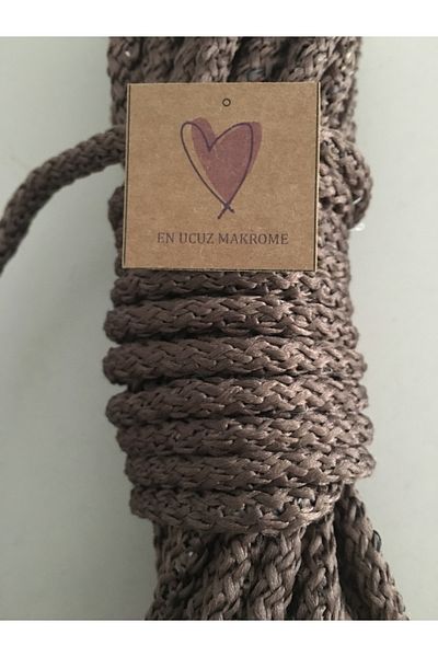 Makromİps Σχοινί Macrame (10 μέτρα) Πολυεστερικό κορδόνι Polyp Kaycan Tress Rope Supla Basket Swing Rope Σχοινί πολλαπλών χρήσεων