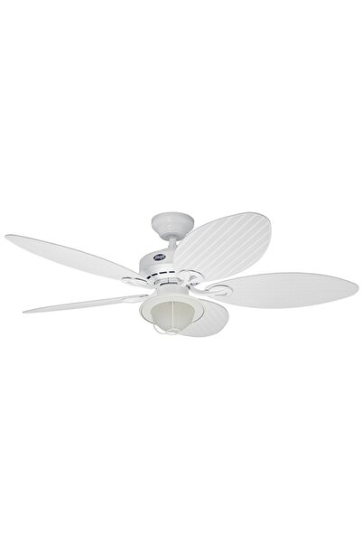 Hunter Fan Hunter - Bayview Beyaz - 137 Cm. Aydınlatmalı Dış Mekan Tavan Vant...