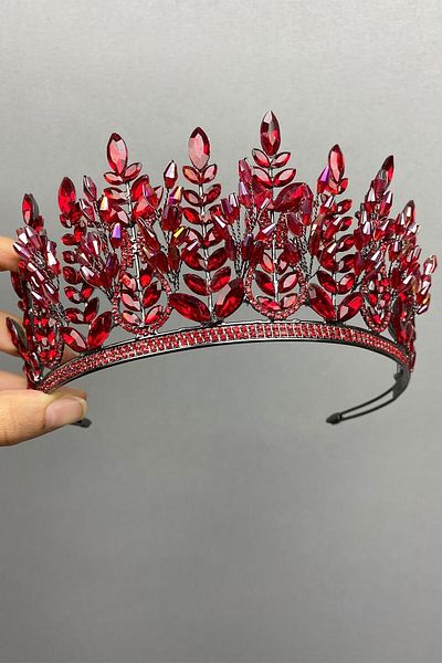 Hobigram إكسسوار العروس زومري موديل تاج العروس هينا – إكسسوار العروس، تصميم أنيق، إكسسوار نسائي – العروس