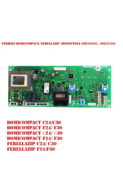 Ferroli Kurulu Kontrol Ünitesi Mf08fa Dıms06-fe01 39812110 Kazan Domıcompact ...