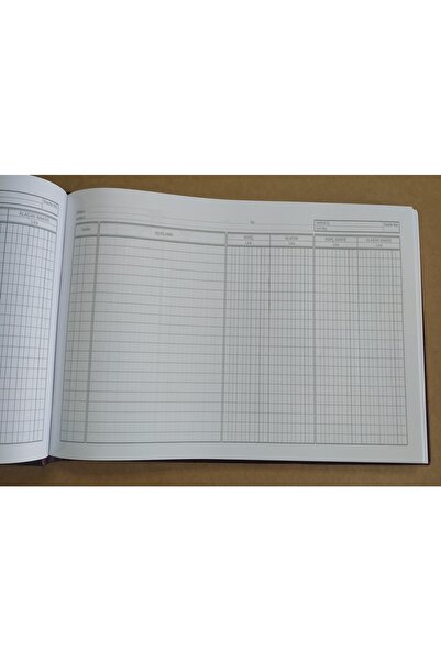DEFTERSAN Cari Account Book Horizontal 20x28 240 Sheets