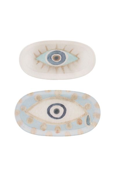 The Mia Amulet Oval Serving Set of 2 - 29 & 26 Cm