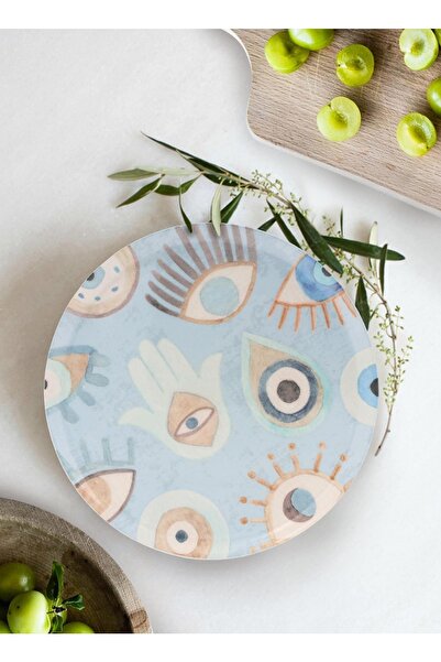 The Mia Alya Maison Amulet Servis Tabağı - 30 Cm