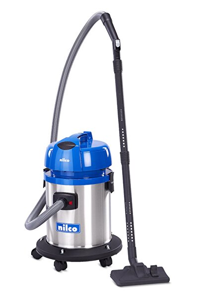 nilco Ic335 1600 W Çelik Gövdeli Islak-kuru Vakum Makinesi