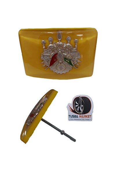 TUSBA MARKET المسمار شعار الطغراء العثماني التلقائي | شعار شبكة المصد الأمامي...