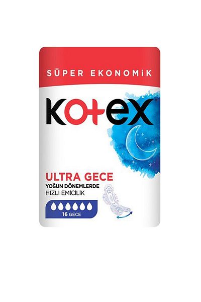 Kotex Ultra Super Economic Package Night 16 Pieces X 6 Pack