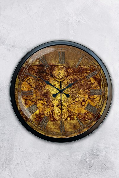 Kasva Concept ساعة حائط على شكل قلب معدني أسود مقاس 40 سم