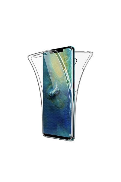 Microcase Huawei Mate 20 Pro 360 Tpu Serisi Ön Arka Full Cover Şeffaf Kılıf