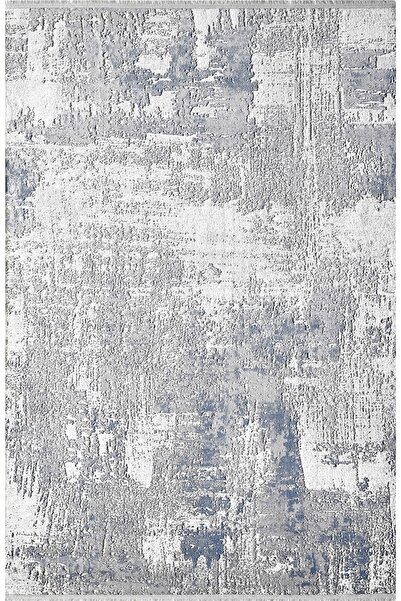 Royal Halı Lootus Lo16a Gri Mavi Modern Makine Halısı