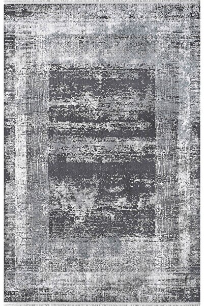 Royal Halı Babıl Bx09b Gri Modern Makine Halısı