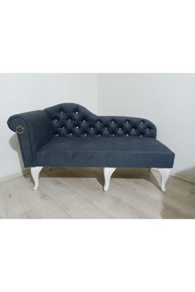 GNY TİCARET Antrasit Koltuk Puf Bench