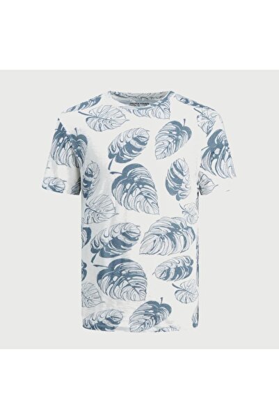 Jack & Jones Ανδρικό μπλουζάκι από οργανικό βαμβάκι Jack&jones - 12209613