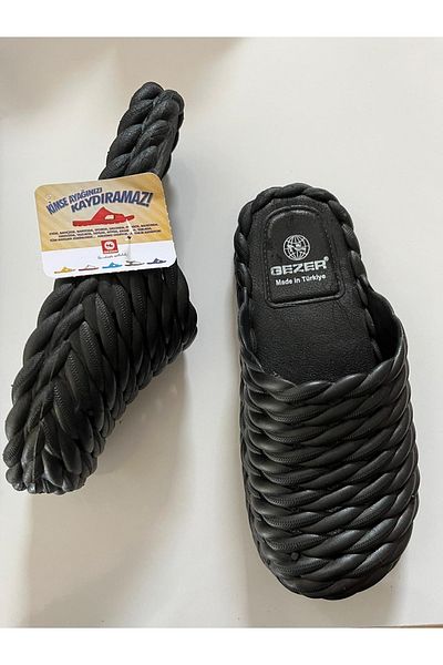 GEZER Non-Slip Plastic Comfortable and Lightweight Closed Wet Floor Slippers