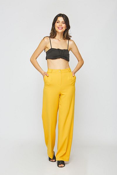Buem Παντελόνι Palazzo Mustard