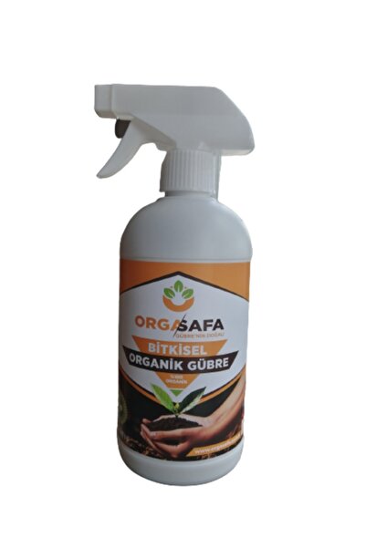 Orgasafa Organik Bitkisel Menşeyli Sıvı Sprey Gübre 500 ml