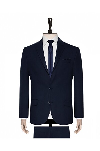 SÜVARİ Lacivert Slim Fit Takım Elbise