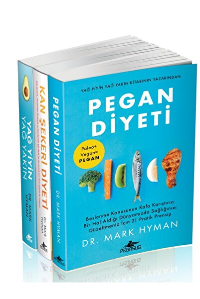 Pegasus Yayınları Mark Hyman Sağlıklı Beslenme Ve Sağlıklı Yaşam Kitapları Ko...