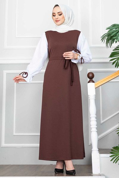 modasindoma Γυναικείο φόρεμα Hijab με μπαλόνι