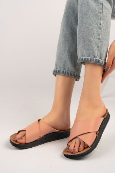 StWenn Lace Women's Sandals Comfortable Lightweight Sole - Trendyol