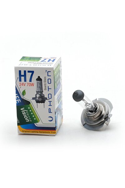 AHMET OTOMOTİV Photon H7 24v 70w Standart Halogen Uyumlu
