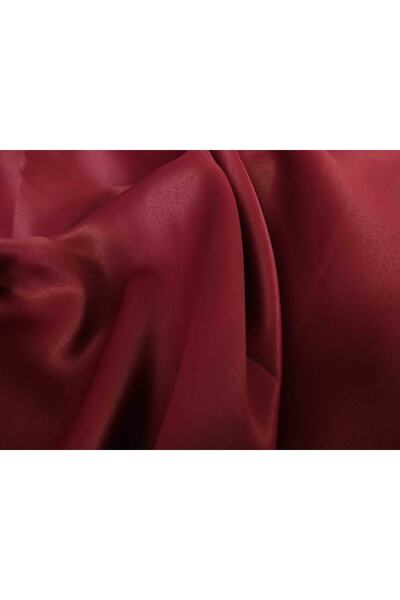 Taç Burgundy Plain Sewing Blackout Curtain