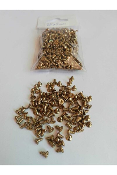 craftsy Menteşe, Ayak, Ağaç, Sunta Vidası Sarı 2,5 X 5mm 100gr