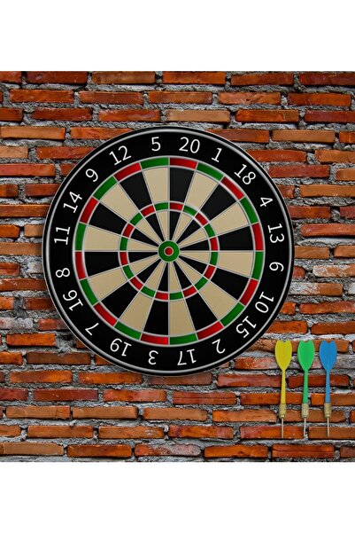 Bk Gift Kişiye Özel Karikatürlü Eğlenceli 40cm Dart Oyun Seti
