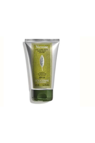 L'Occitane لوشن الجسم فيربينا بعامل حماية من الشمس SPF 30 - 125 مل حليب الجسم