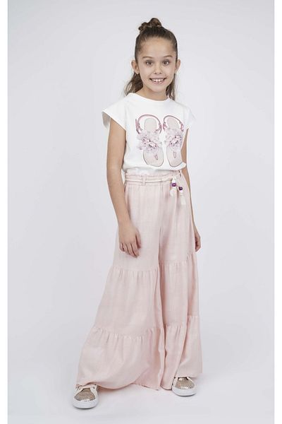 best kids Girl's Ecru Printed Blouse