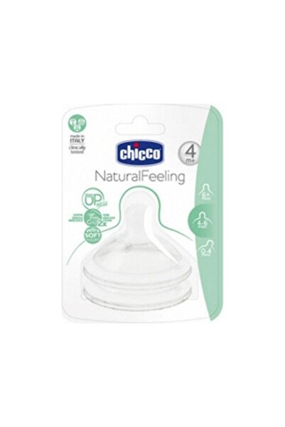 Chicco Naturalfeeling Biberon Emziği 4 Ay+ Akış Ayarlı 2'li