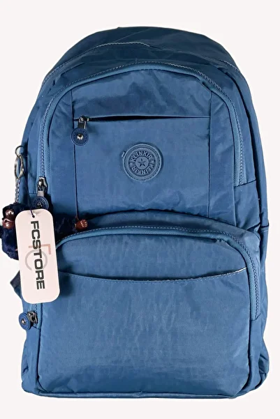 NEMO GROUP Turquoise Large Size Backpack Daily Use Waterproof Travel School Bag with 14'' Laptop Compartment