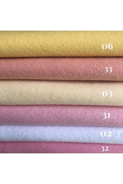 Yumuşakkeçe Thin Soft Felt 100*100 Cm 6 Colors