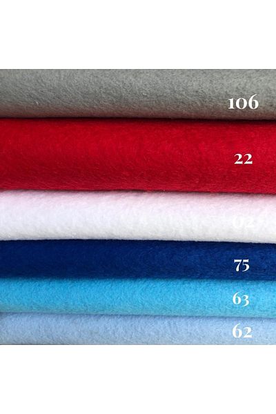 Yumuşakkeçe Thin Soft Felt 100*50 Cm 6 Colors